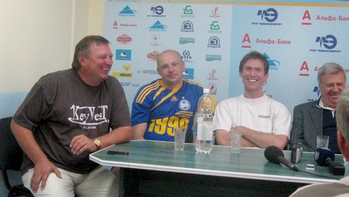 12.06.09. БАТЭ-99 - Беларусь 92-99 - 7:4. Товарищеский матч