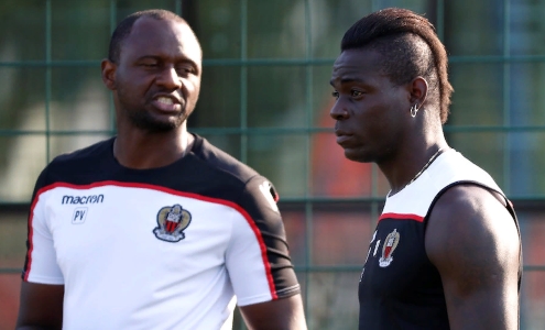 Патрик Виера и Марио Балотелли