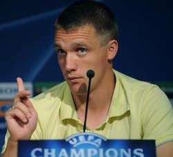 Виктор Гончаренко (БАТЭ Борисов). Фото - AFP/Getty Images