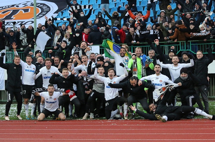 ЧБ-2022. Витебск - Торпедо-БелАЗ. Фото Торпедо-БелАЗ