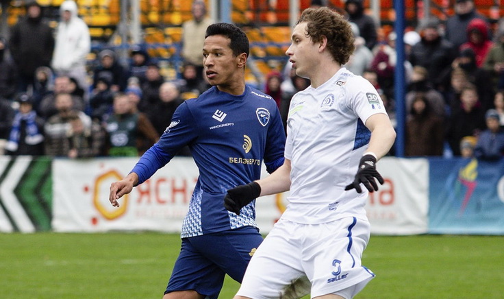 Бобир Абдихоликов и Максим Швецов. Фото "Энергетик-БГУ"