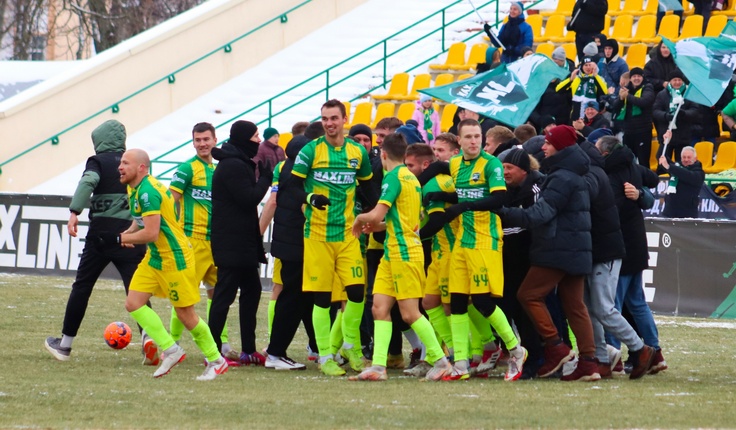 Макслайн - Арсенал. Фото Фк Макслайн