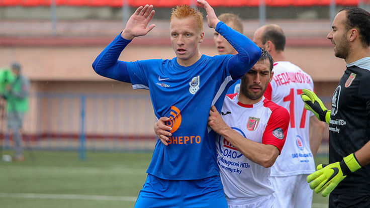 Артем Шкурдюк в "Энергетике-БГУ". Фото ФК "Энергетик-БГУ"