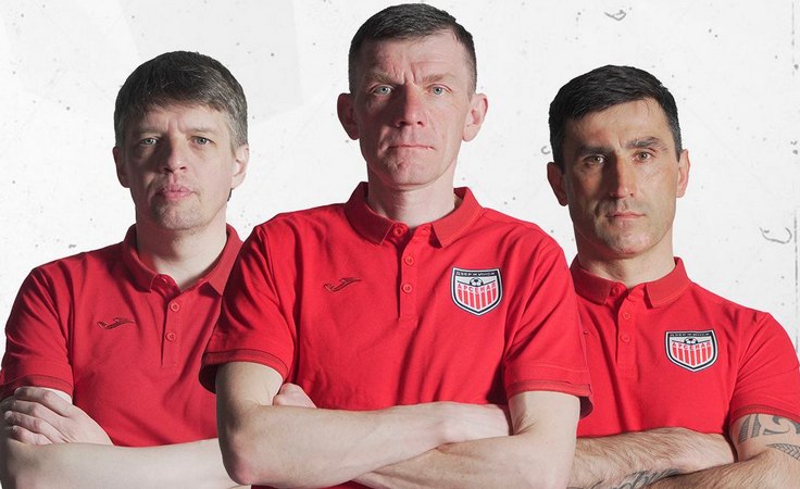 Андрей Горбунов, Сергей Павлюкович, Александр Шагойко (Фото: ФК Арсенал)