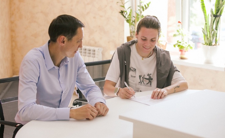 Наталья Машина (Фото: ФК Минск)