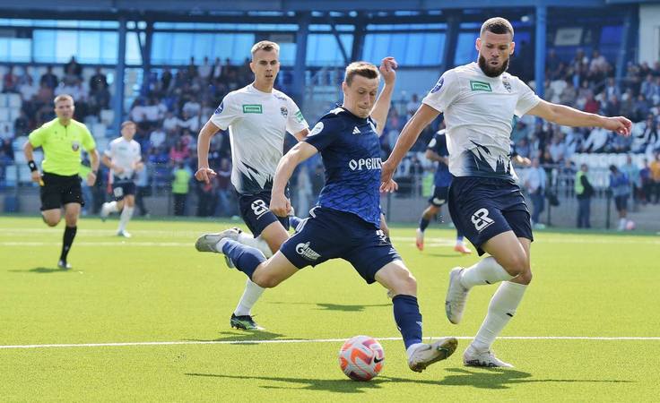 Юрий Ковалев в матче "Оренбург" — "Сочи". Фото - пресс-служба ФК "Оренбург"