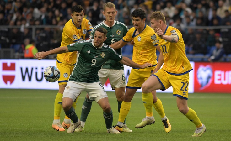 ЕВРО-2024. Квалификация. Казахстан - Северная Ирландия - 1:0