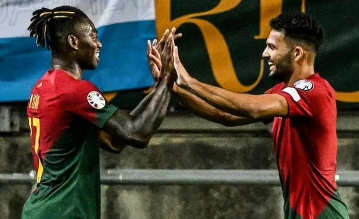 ЕВРО-2024. Квалификация. Португалия - Люксембург - 9:0