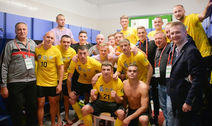 "Колос" на Кубке регионов УЕФА-2022. Фото Червенский футбол