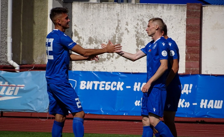 Семен Егоров и Ян Скибский. Фото ФК "Витебск"
