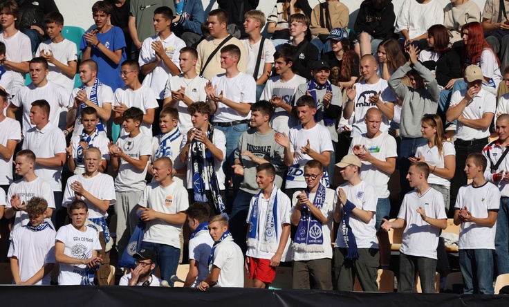 Болельщики на ОСК "Брестский" Фото Динамо Брест