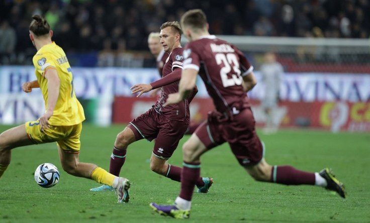 ЕВРО-2024. Румыния - Беларусь. Фото АБФФ