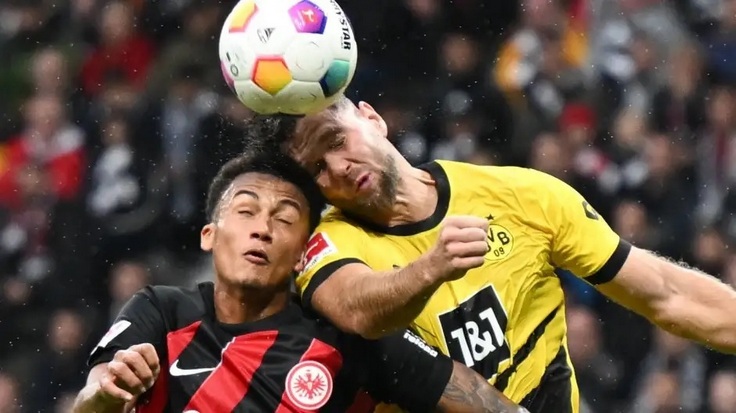 Германия-2023/24. 9-й тур. Айнтрахт - Боруссия Д - 3:3