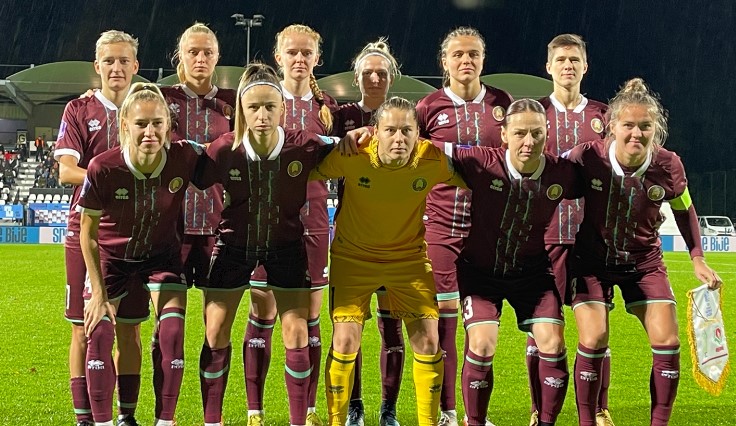 женская сборная Беларуси фото - АБФФ