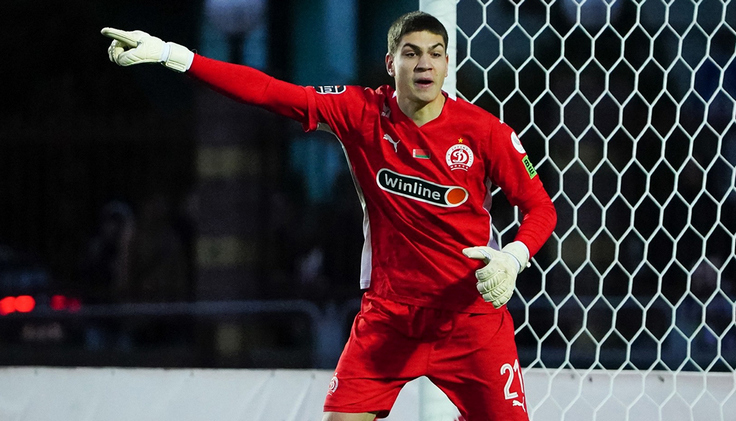 Федор Лапоухов. Фото - ФК Динамо Мн