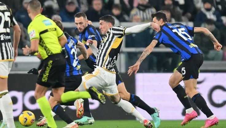 Италия-2023/24. 13-й тур. Ювентус - Интер - 1:1. Душан Влахович