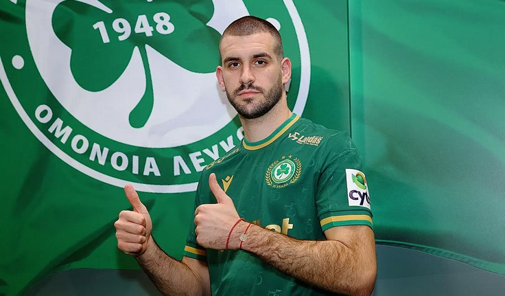 Душан Бакич. Фото OMONIA FC/Facebook