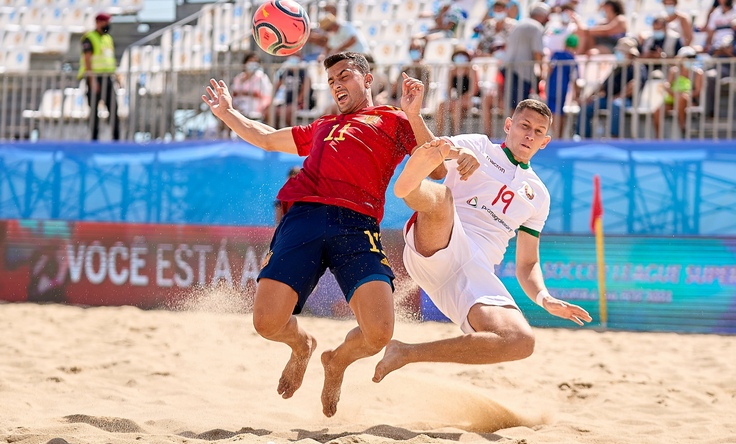 Пляжный футбол. Беларусь - Испания