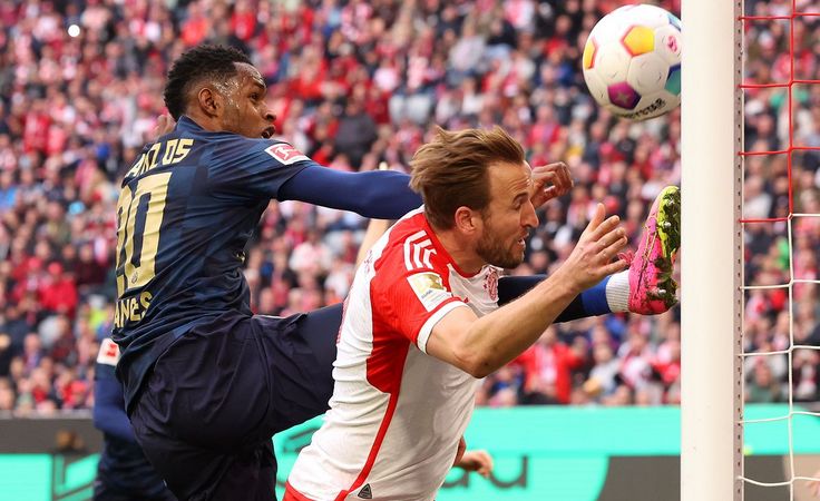 Германия-2023/24. 25-й тур. Бавария - Майнц-05 - 8:1. Один из трех голов Харри Кейна