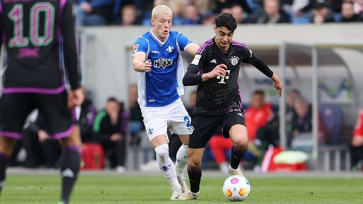 Германия-2023/24, 26-й тур. Дармштадт - Бавария - 2:5