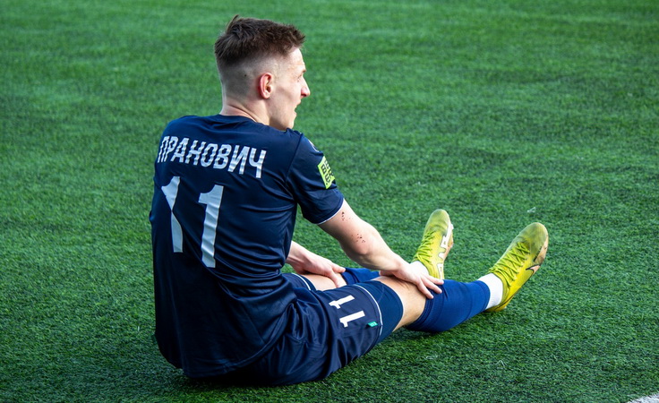 Игнат Пранович. Фото ФК "Нафтан"