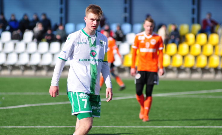 Никита Царенко. Фото ФК "Гомель"