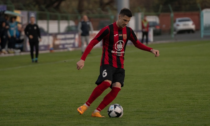 Кристиан Дрос. Фото ФК Славия