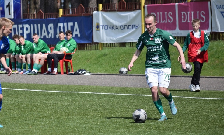 Павел Цеслюкевич. Фото ФК Молодечно