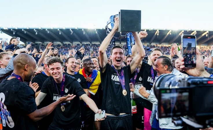 "Брюгге" - чемпион Бельгии-2023/24