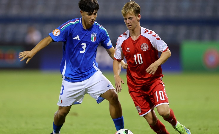 ЕВРО-2024 (U-17). 1/2 финала. Дания - Италия - 0:1