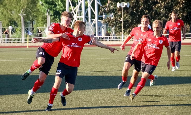 Дмитрий Федорцов (№23). Фото ФК Нива