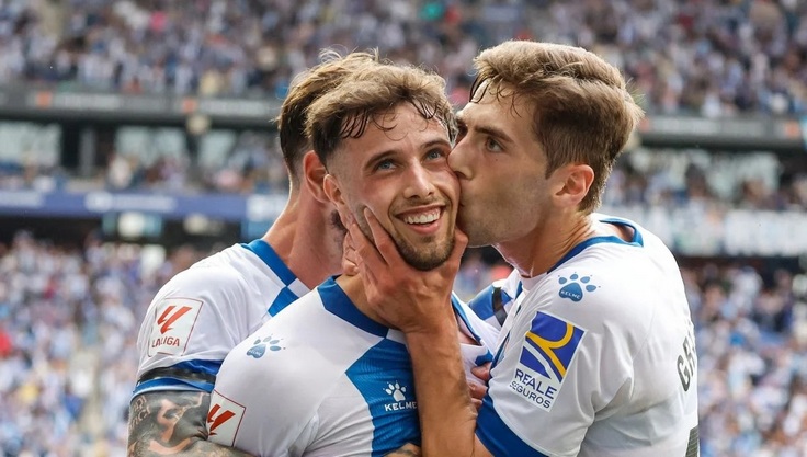 Испания-2023/24. Плей-офф за выход в Д1. Финал. Эспаньол - Овьедо - 2:0. Хави Пуадо