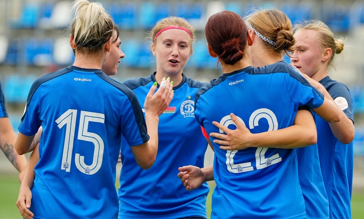 Женская лига-2024. Динамо Минск - Витебск. Фото Динамо Минск