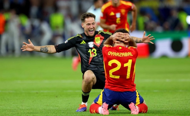 ЕВРО-2024. Финал. Испания - Англия - 2:1