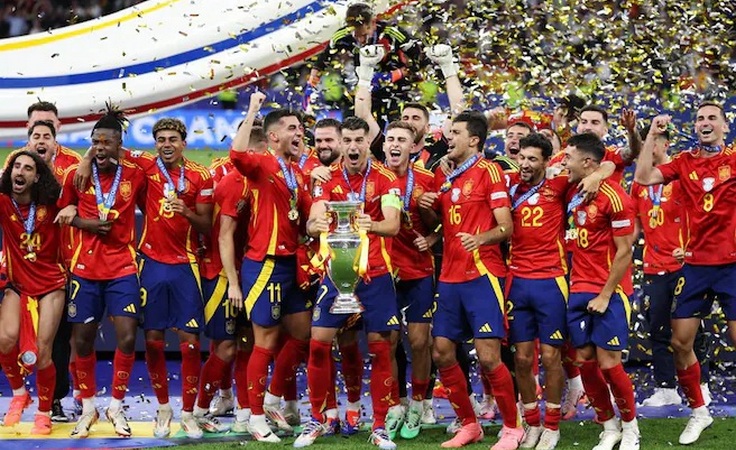 ЕВРО-2024. День 22-й, финальный. Испания обыграла Англию и в 4-й раз выиграла чемпионат Европы (КАК ЭТО БЫЛО)