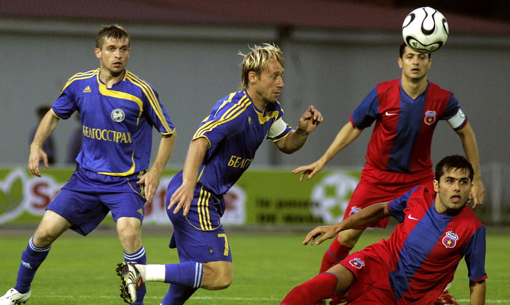 БАТЭ - Стяуа. Фото ФК БАТЭ