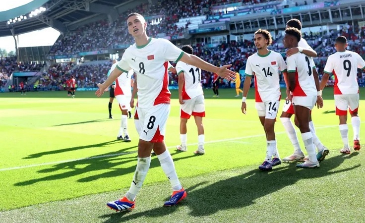 Олимпиада-2024. Матч за 3-е место. Египет - Марокко - 0:6