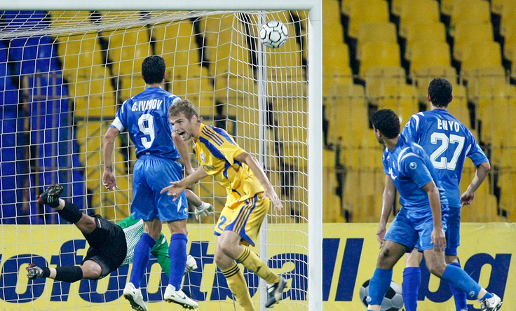 ЛЧ-2008/09. Левски - БАТЭ. Фото ФК БАТЭ