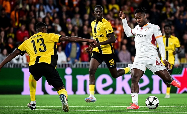 Лига чемпионов-2024/25. Раунд плей-офф. Янг Бойз - Галатасарай. Миши Бачуайи