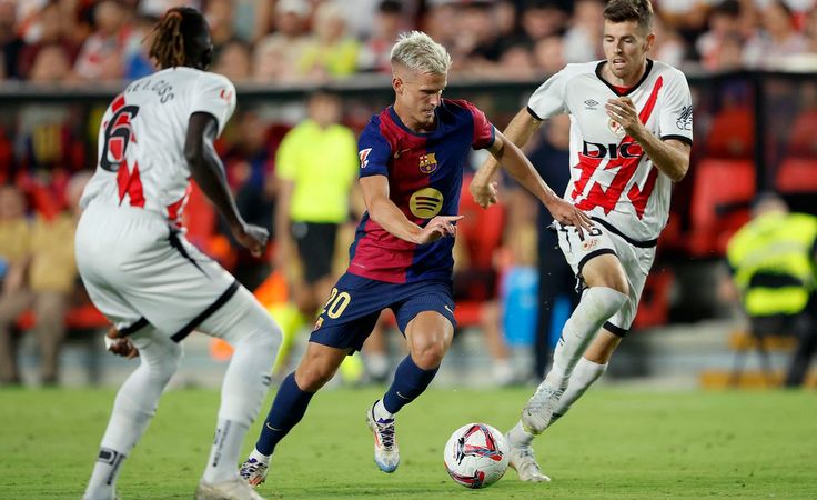 Испания-2024/25. 3-й тур. Райо Вальекано - Барселона - 1:2. Дани Ольмо