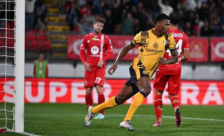 Италия-2024/25. 4-й тур. Монца - Интер - 1:1. Дензел Дюмфрис