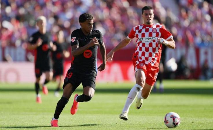 Испания-2024/25. 5-й тур. Жирона - Барселона - 1:4. Ламин Ямаль