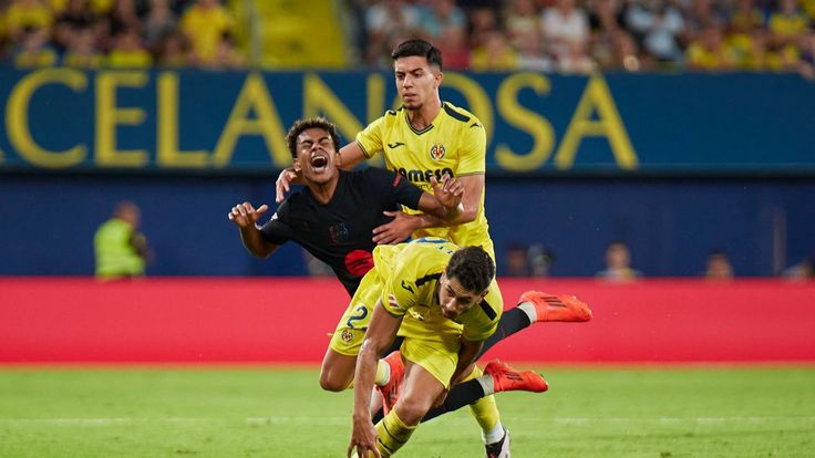 Испания-2024/25. 6-й тур. Вильярреал - Барселона - 1:5. Ламин Ямаль