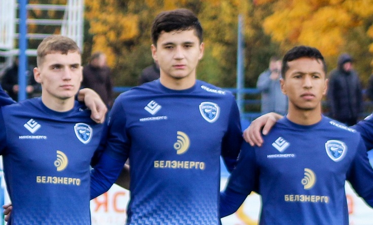 Андрей Рылач, Абдукадир Хусанов, Бобир Абдихоликов. Фото Энергетик-БГУ/VK