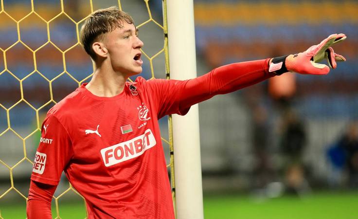 ЧБ-2024. БАТЭ - Шахтер - 1:1. Арсений Скопец. Фото ФК БАТЭ