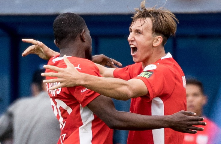 Слуцк - Арсенал. Руслан Мялковский. Фото ФК "Арсенал"