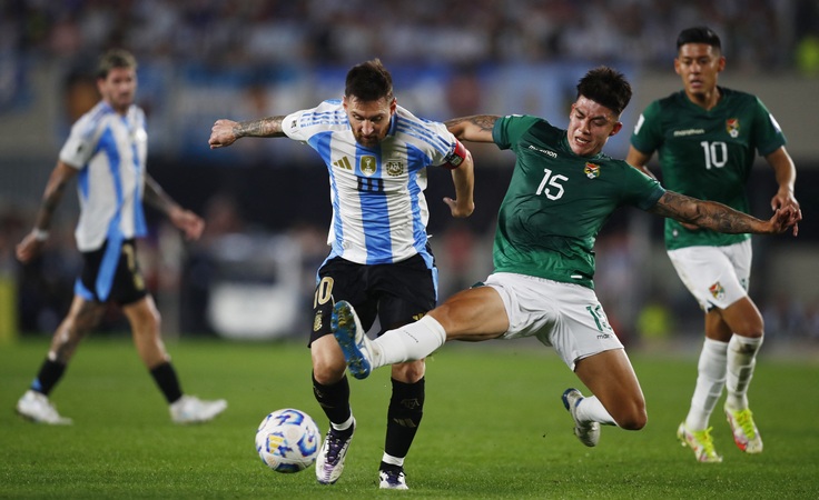 ЧМ-2026. Квалификация. Южная Америка. Аргентина - Боливия - 6:0. Лионель Месси