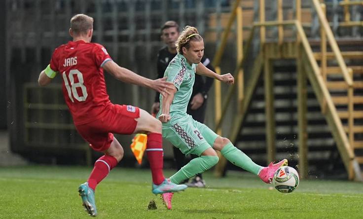 Лига наций-2024/25. Беларусь - Люксембург. Фото АБФФ