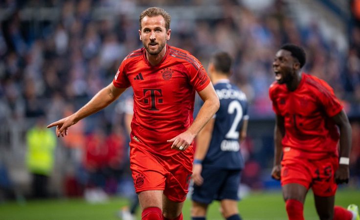 Германия, 8-й тур. Бохум - Бавария - 0:5. Харри Кейн