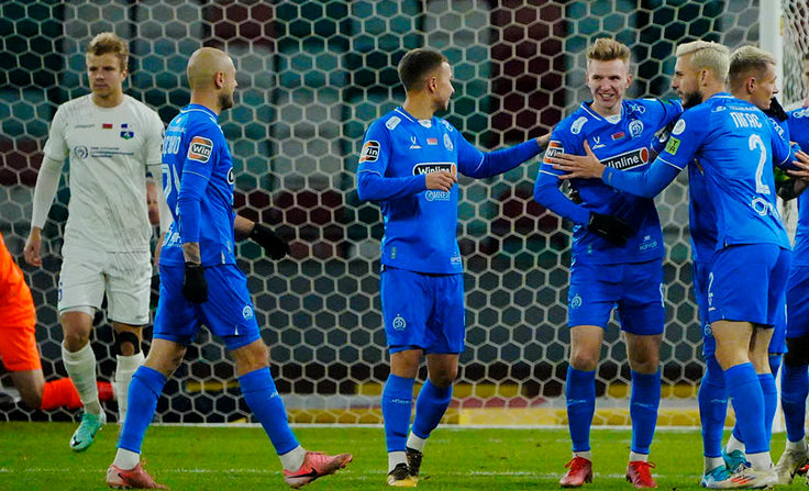 ЧБ-2024. 27-й тур. Динамо Мн - Слуцк - 2:0. Фото ФК "Динамо-Минск"